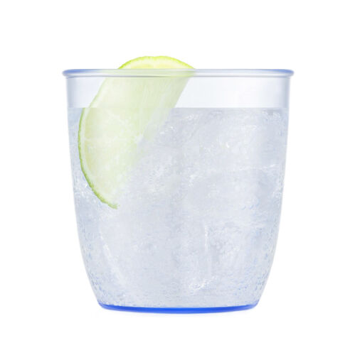 Bodum Kvadrant 4Pc Juice Glass 0.2L 6oz - Blue Moon